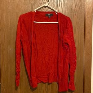 Red Mossimo cardigan